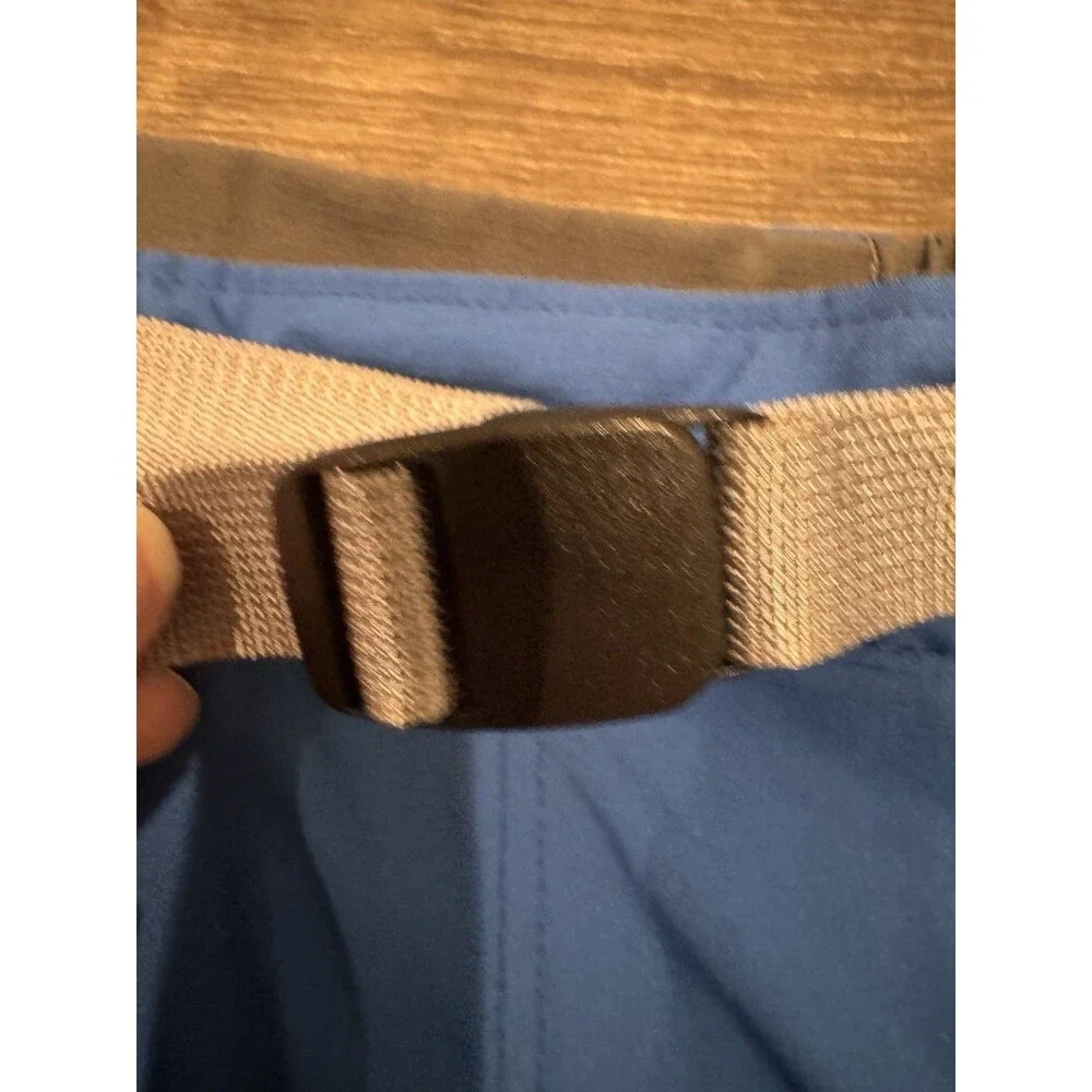 Patagonia Men's Swim Trunks Shorts, Blue, Adjustable Strap, XS, Front Zip Pocket